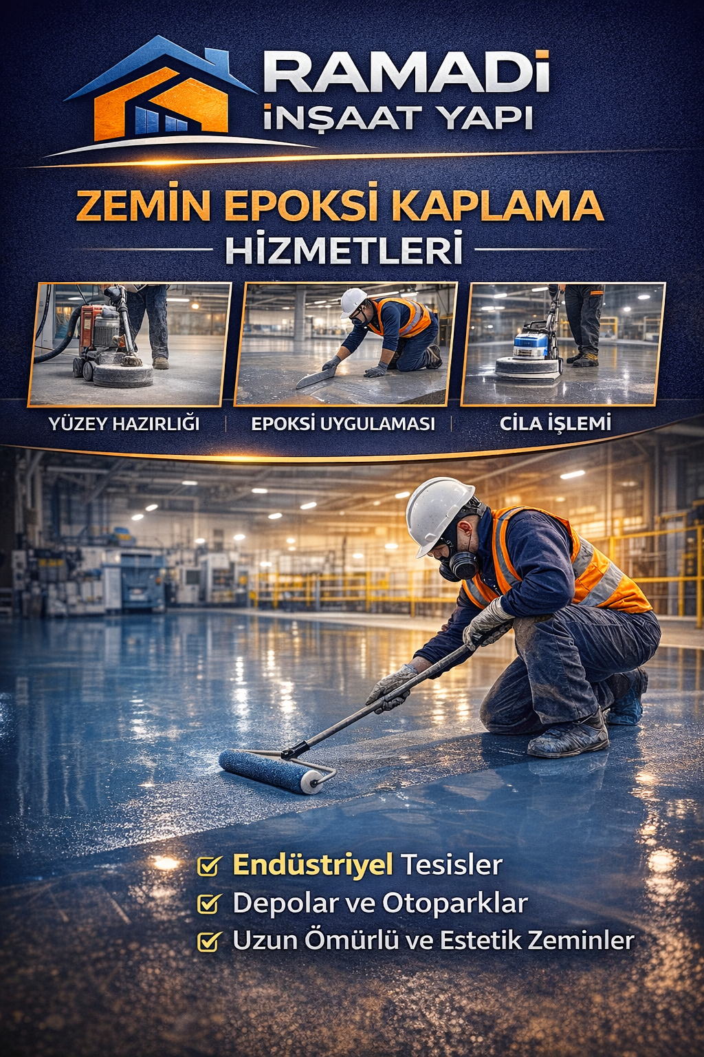 Zemin Epoksi Kaplama Hizmetleri